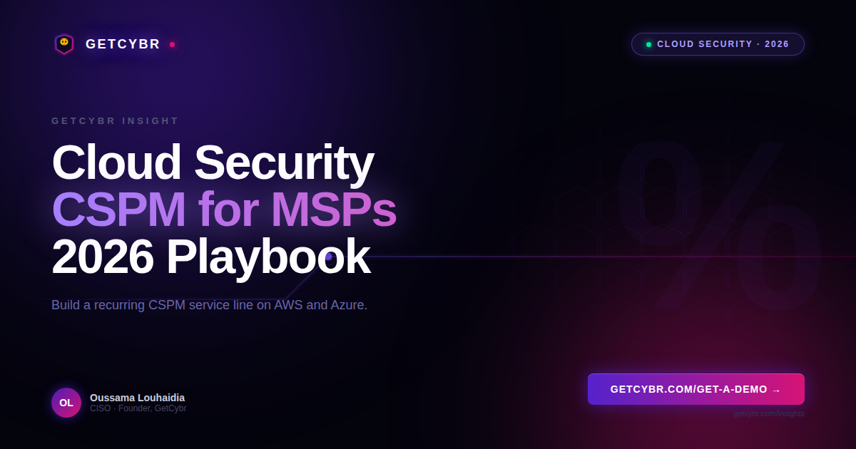 MSP security engineer reviewing cloud security posture management findings across AWS and Azure environments on dashboard